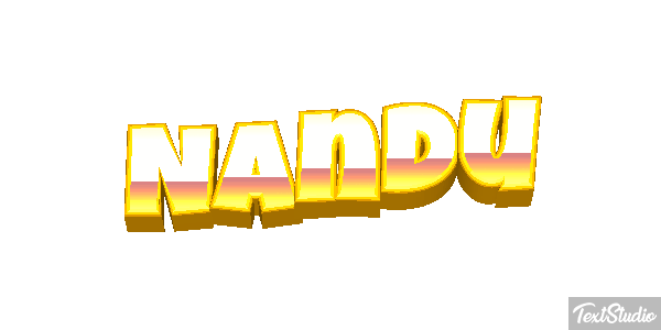Nandu Texteffekt