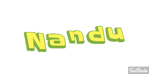 Nandu Texteffekt