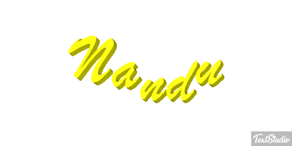 Nandu Texteffekt