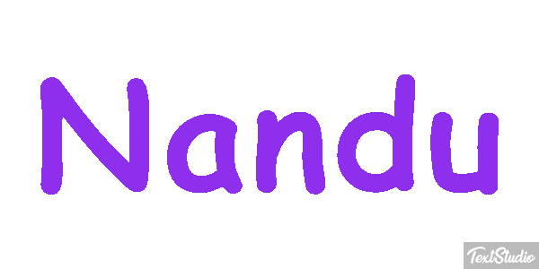 Nandu Texteffekt
