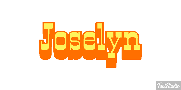 Joselyn Text effect