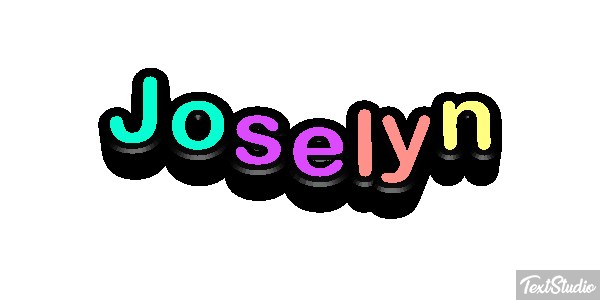 Joselyn Text effect