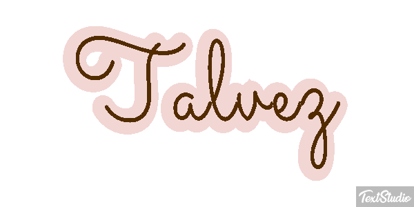 Talvez Effet de texte