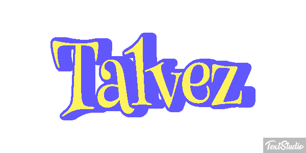 Talvez Effet de texte
