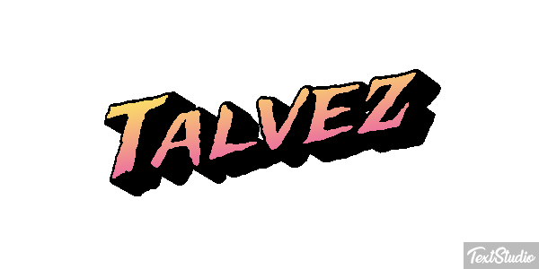 Talvez Effet de texte