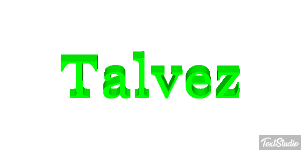 Talvez Effet de texte