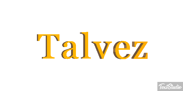 Talvez Effet de texte