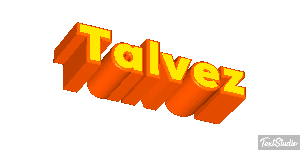 Talvez Effet de texte