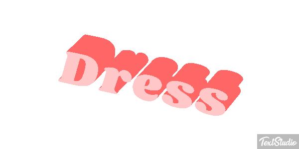Dress Texteffekt