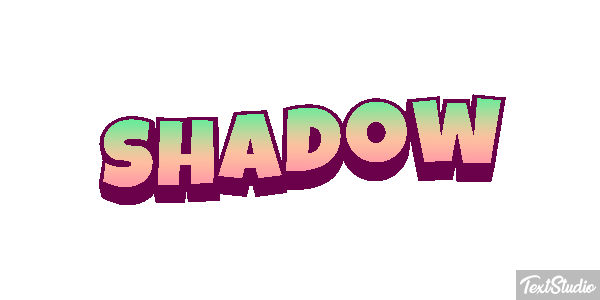 Shadow Efekt tekstowy