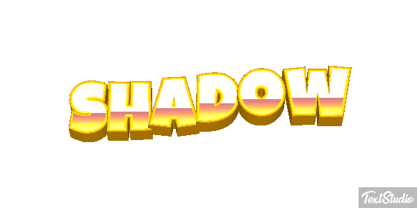 Shadow Efekt tekstowy