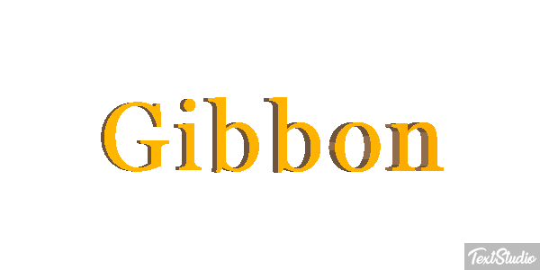 Gibbon Metin efekti