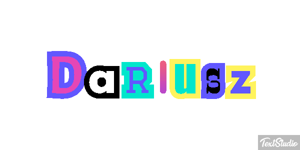 Dariusz Efekt tekstowy