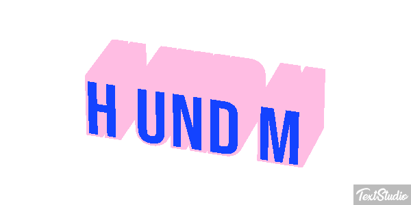 H Und M Efeito do texto