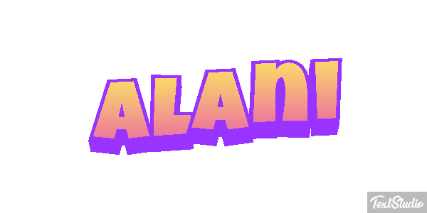 Alani Texteffekt