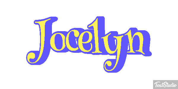 Jocelyn テキスト効果
