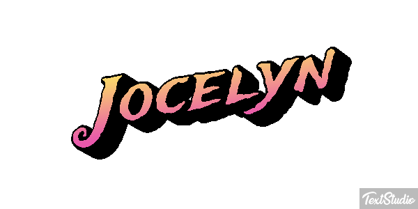Jocelyn テキスト効果