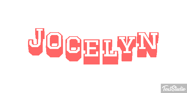 Jocelyn テキスト効果