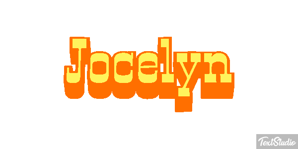 Jocelyn テキスト効果