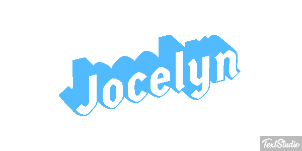 Jocelyn テキスト効果
