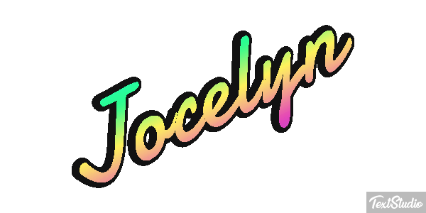 Jocelyn テキスト効果
