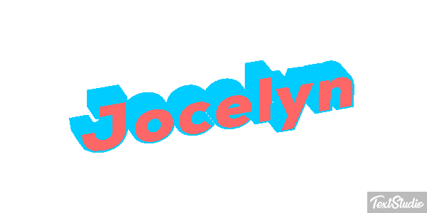 Jocelyn テキスト効果