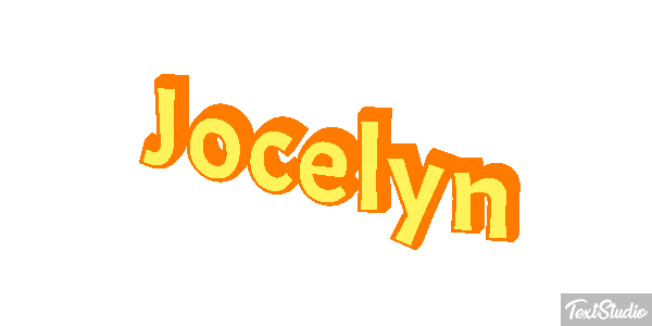 Jocelyn テキスト効果