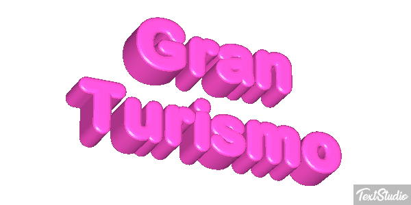Gran Turismo Текстовый эффект