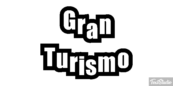 Gran Turismo Текстовый эффект