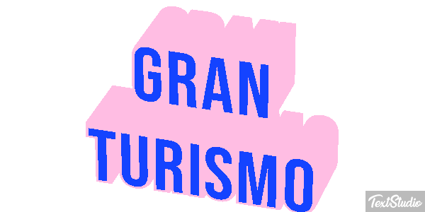 Gran Turismo Текстовый эффект