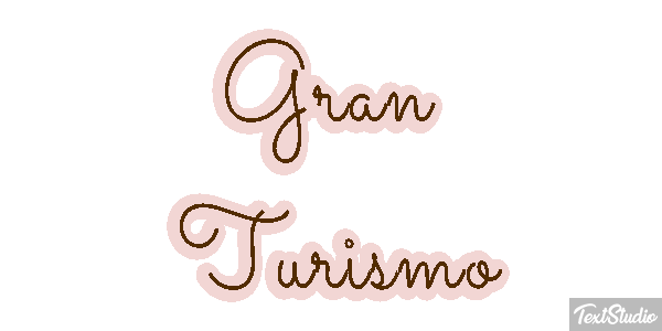 Gran Turismo Текстовый эффект