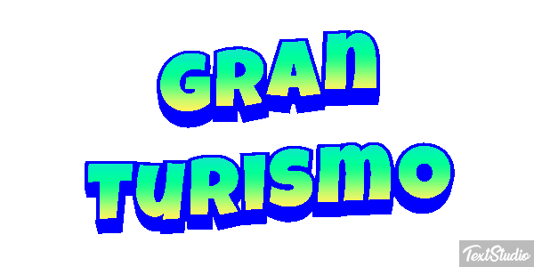 Gran Turismo Текстовый эффект