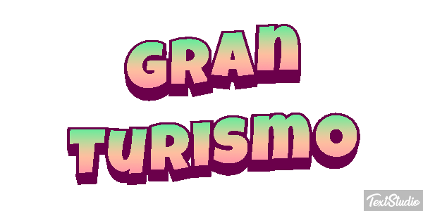 Gran Turismo Текстовый эффект