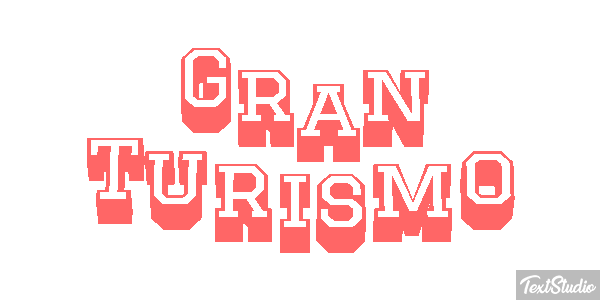 Gran Turismo Текстовый эффект