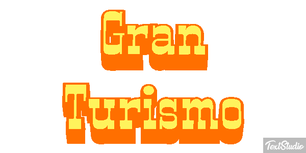 Gran Turismo Текстовый эффект