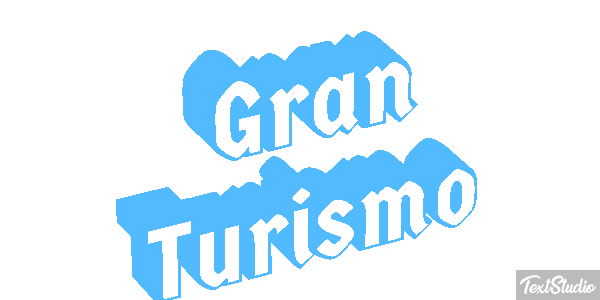 Gran Turismo Текстовый эффект