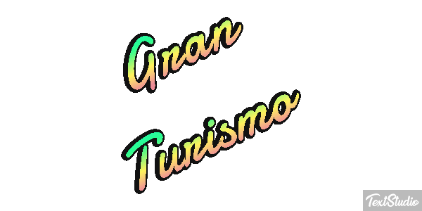 Gran Turismo Текстовый эффект