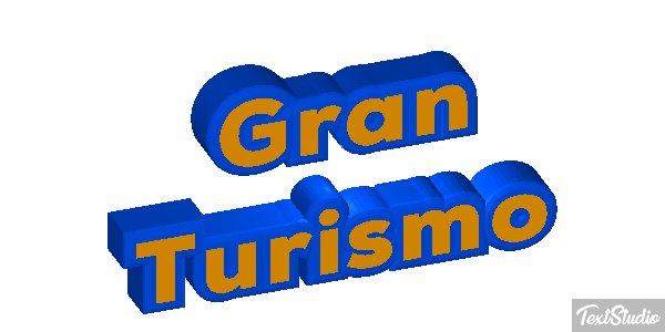 Gran Turismo Текстовый эффект