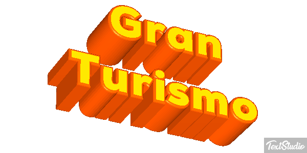 Gran Turismo Текстовый эффект