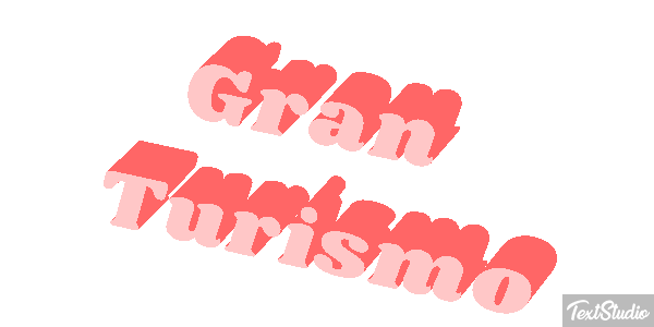 Gran Turismo Текстовый эффект