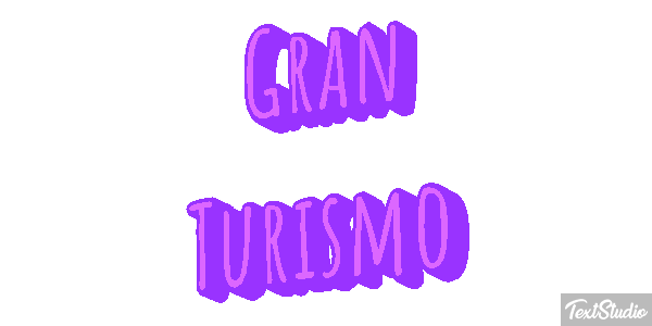 Gran Turismo Текстовый эффект