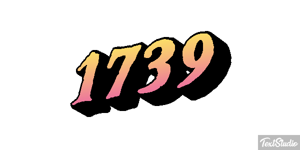 1739 Metin efekti