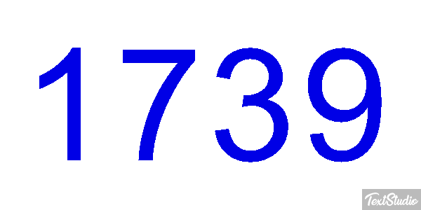1739 Metin efekti