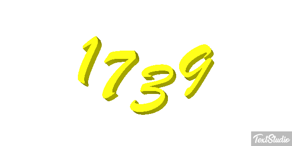 1739 Metin efekti