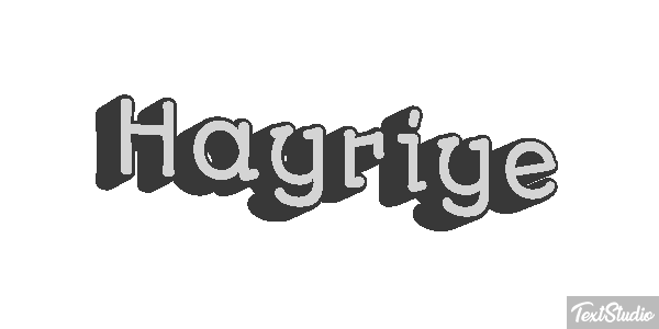 Hayriye Texteffekt