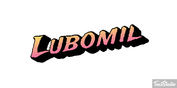 Lubomił Effetto testo