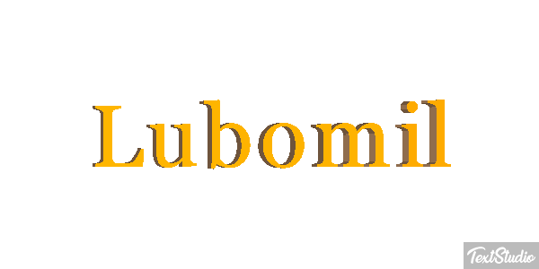 Lubomił Effetto testo