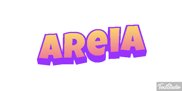 Areia Efeito do texto