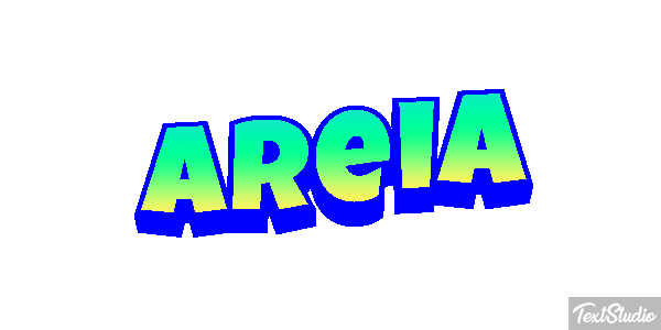Areia Efeito do texto