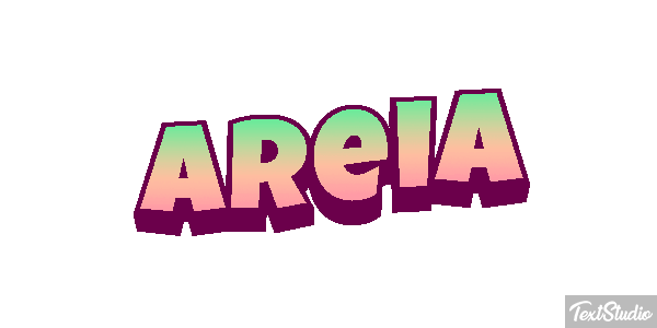 Areia Efeito do texto